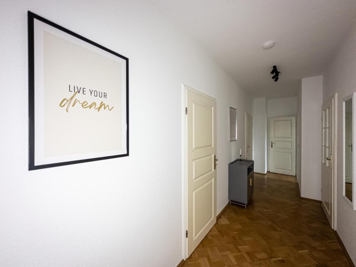Moderne 3Zimmer Wohnung Mit Netflix Und Balkon 莱比锡 外观 照片